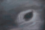 Vito Stassi, Eye, 2014 - Olio su tela - 20 x 30 cm - Courtesy l'artista e Galleria Massimodeluca