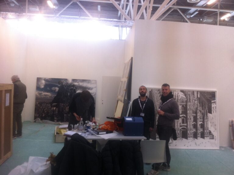 foto 14 Bologna Updates: che aria tira alla vigilia di una fiera? Immagini dal backstage di Arte Fiera