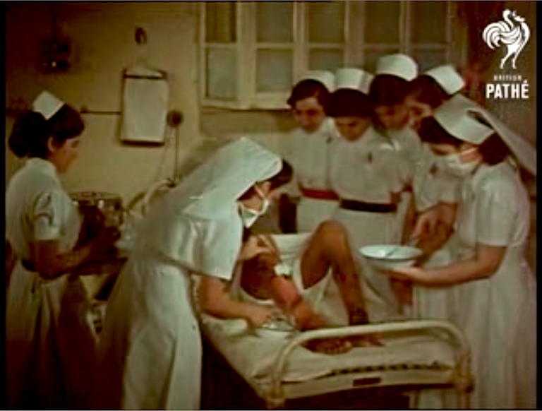 frame dal documentario Ageless Iraq, di Graham Wallace per la British Pathé, anni '50