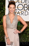 kate beckinsale in salvatore ferragamo Abiti (e scollature) mozzafiato alla serata dei Golden Globe 2015. Da Versace a Miu Miu, a Ferragamo, a Los Angeles trionfa il fashion italiano: ecco le immagini