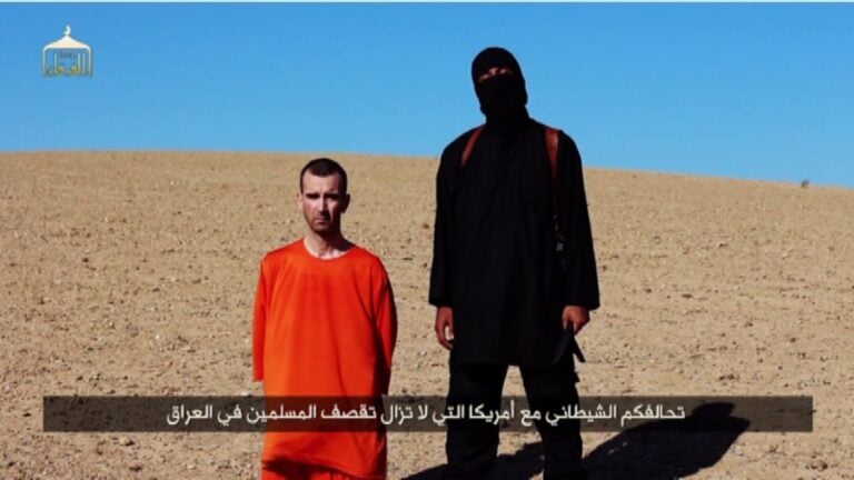 Video dell'ISIS con l'esecuzione dell'ostaggio David Cawthorne Haines, agosto 2014