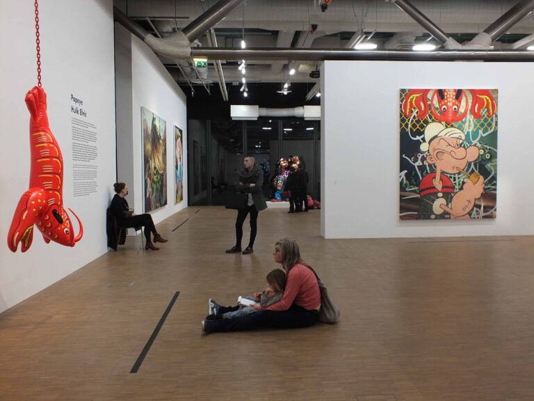 vista dellesposizione © Silvia Neri Jeff Koons: la grande retrospettiva al Pompidou