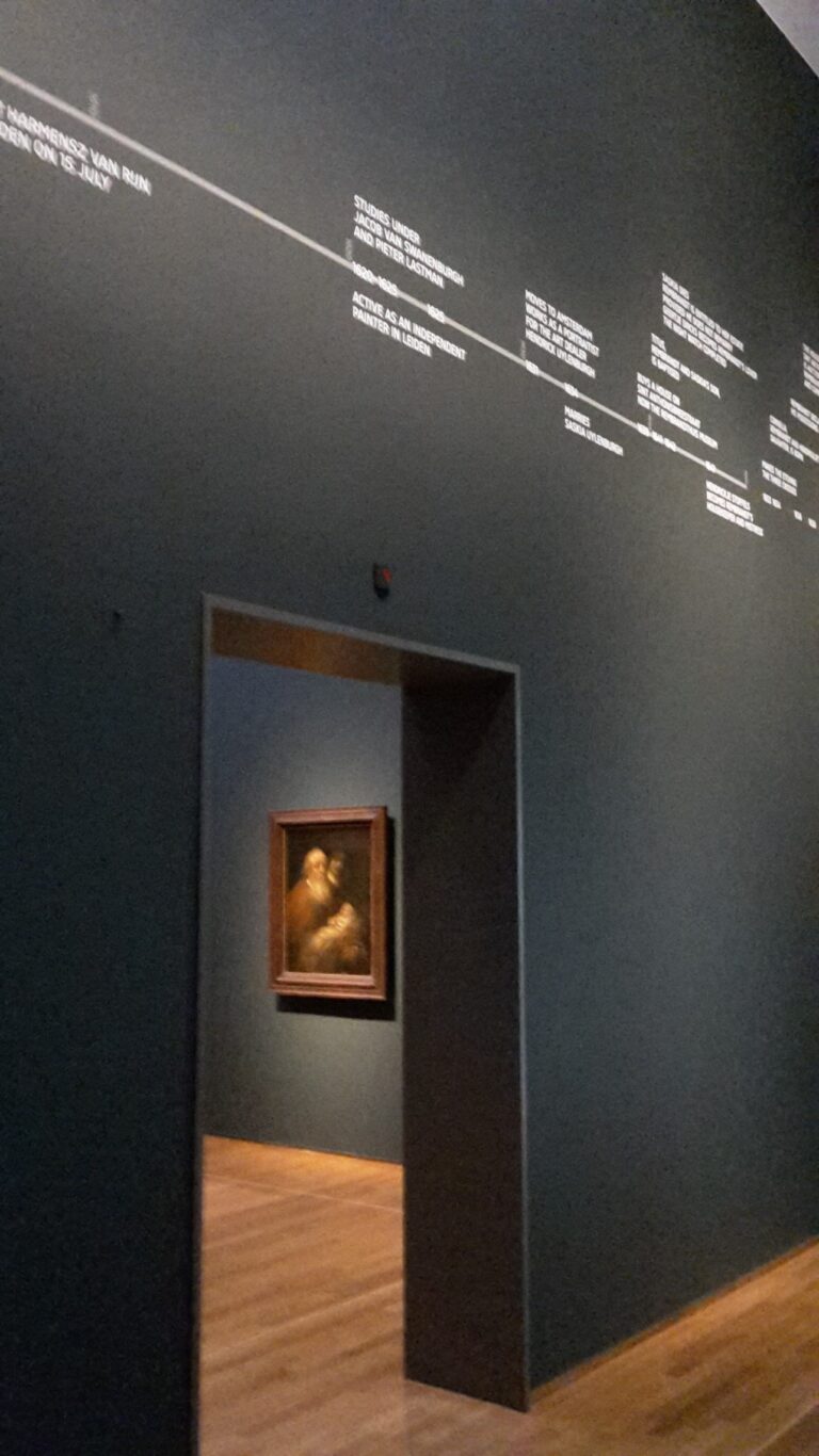 Late Rembrandt – veduta della mostra presso il Rijksmuseum, Amsterdam 2015