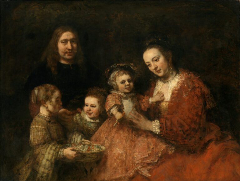 Rembrandt van Rijn, Ritratto di famiglia, c. 1665 - Herzog Anton Ulrich Museum, Braunschweig