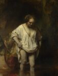 Rembrandt van Rijn, Donna al bagno in un ruscello, 1654 - The National Gallery, London