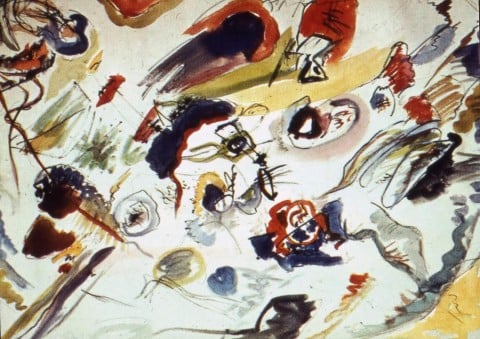 Acquerello del 1910 di Vassily Kandinsky