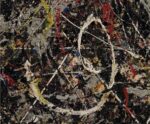 Alchimia (1947) di Jackson Pollock all’Opificio delle Pietre Dure di Firenze - photo Opificio delle Pietre Dure