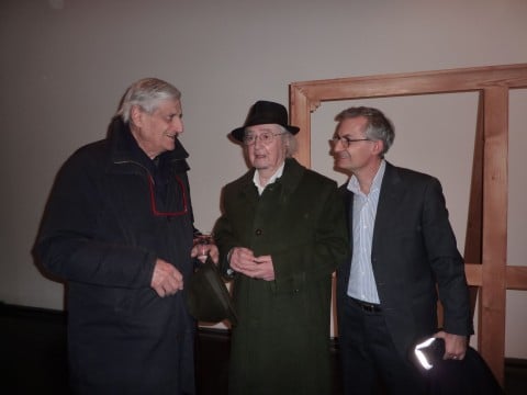 Vasco Bendini, Gianfranco Baruchello, Gabriele Simongini al Macro, 27 febbraio 2013