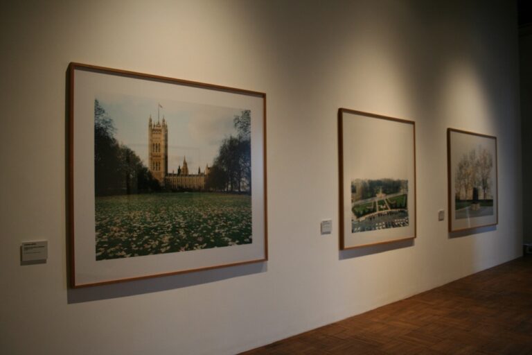 Candida Höfer - Les Bourgeois de Calais à Venise – veduta della mostra presso Ca' Pesaro, Venezia 2015