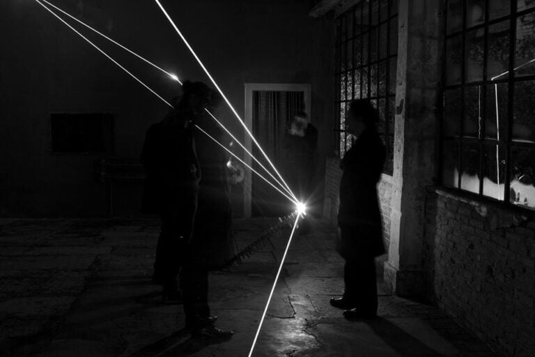 Carlo Bernardini – Coordinate invisibili – veduta della mostra presso Atipografia, Arzignano 2015 - photo Luca Peruzzi