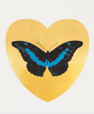 In cerca di regali preziosi per San Valentino? Ci pensa Damien Hirst. Che a Londra vende multipli con cuori e farfalle. Apoteosi commerciale?