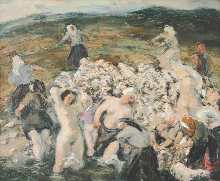 Eerik Haamer, Il lavaggio delle pecore, 1944-45