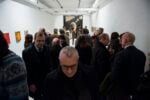 Gianni Dessì - Dentro e Fuori - veduta dell'inaugurazione presso la Fondazione Pastificio Cerere, Roma 2015