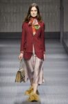 Gucci Milano Fashion Week febbraio 2015 3 Alessandro Michele apre la fashion week di una caotica Milano pre-Expo. Esame passato per il nuovo direttore di Gucci, con la sua neo-nouvelle vague