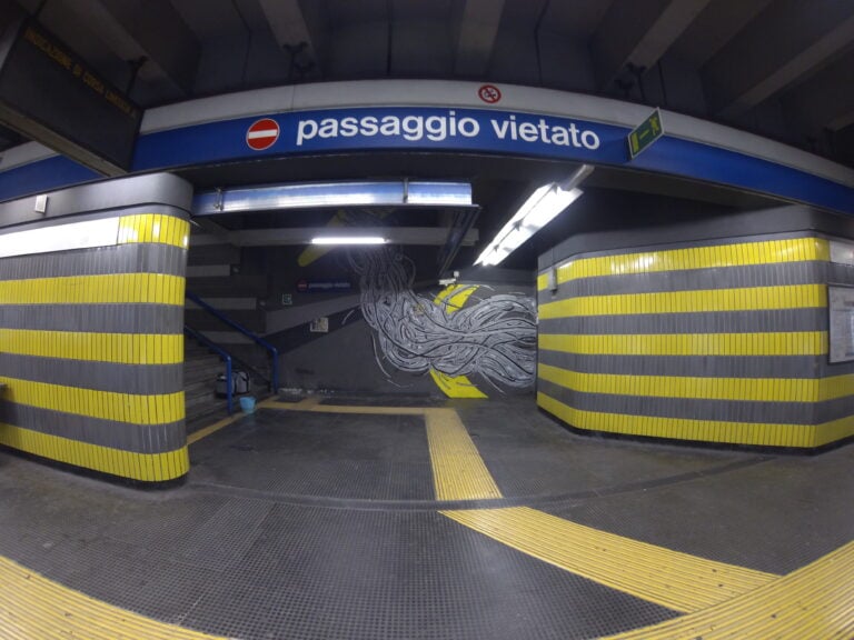 Ironmould Metro Rebibbia 2 Roma, la metro è sempre più street. Cinque artisti a lavoro per Lanificio Factory, tra le fermate del quartiere Tiburtino. Le prime foto