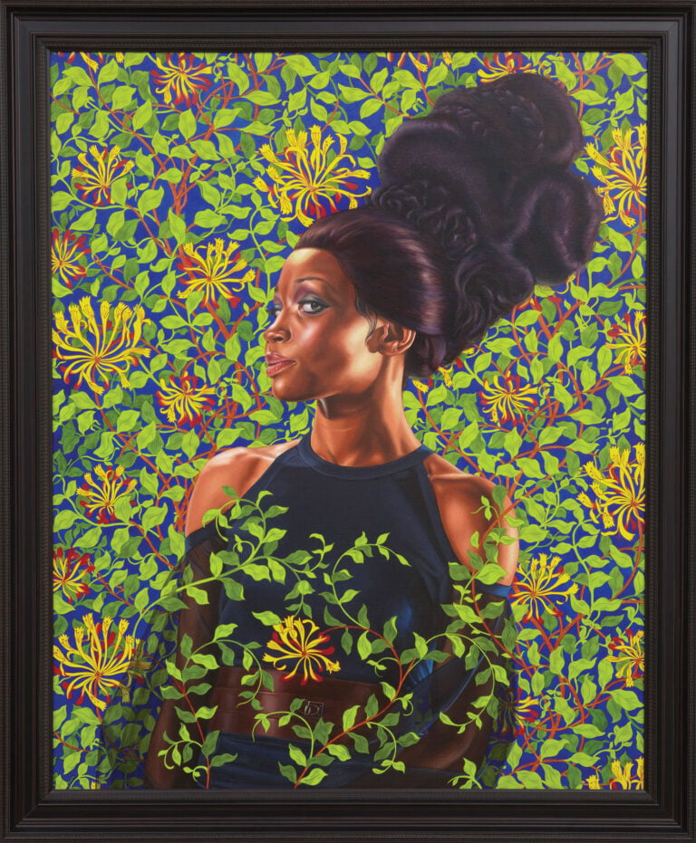 Kehinde Wiley An Economy of Grace 2012 3 Moda, pittura, fotografia, storia dell’arte. Kehinde Wiley e le sue donne qualunque. Dai dipinti di An Economy of Grace ai nuovi scatti fashion