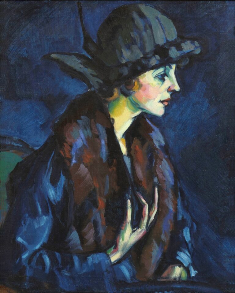 Konrad Mägi, Ritratto di donna, 1922-24