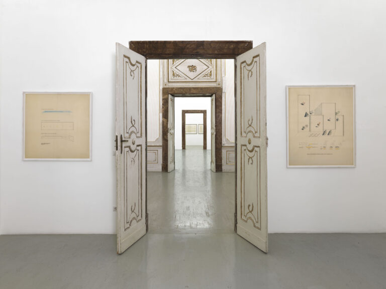 Max Neuhaus - veduta della mostra presso la Galleria Alfonso Artiaco, Napoli 2015