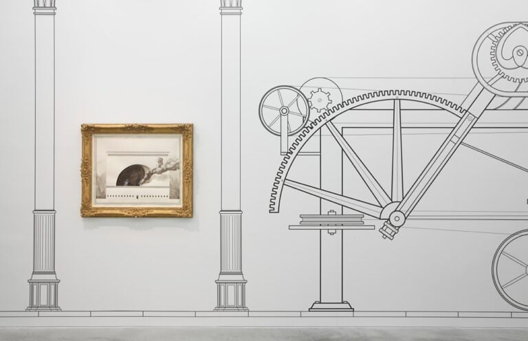 Pablo Bronstein – We live in Mannerist times - veduta dela mostra presso la Galleria Franco Noero, Torino 2015