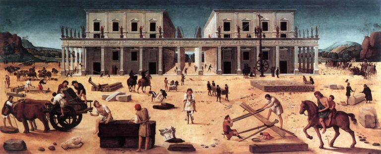 Piero di Cosimo Costruzione di un edificio Piero di Cosimo stella a Washington (e poi agli Uffizi). Immagini dalla grande mostra appena inaugurata alla National Gallery of Art