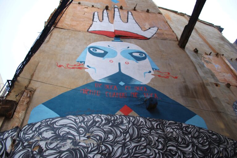 Street Art a Valencia 12 Street Art, anzi Arte Callejero a Valencia. Tour fotografico dal museo all'aperto del Barrio del Carmen
