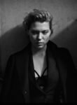 lea seydoux in interview magazine september 2014 issue 1 Berlinale Updates: Lea Seydoux, la quintessenza vivente del cinema. Che lascia il red carpet vuoto e gli organizzatori in brache di tela