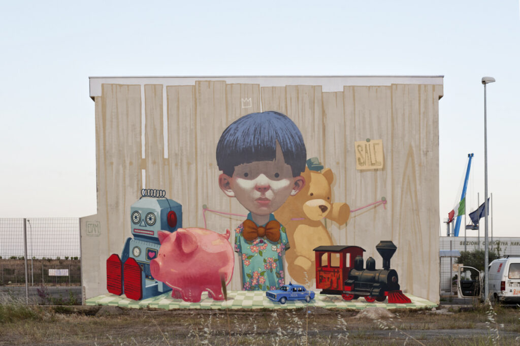 La street art invade le province di Latina, Frosinone, Caserta. Torna Memorie Urbane: quaranta artisti internazionali in azione, per sette musei a cielo aperto