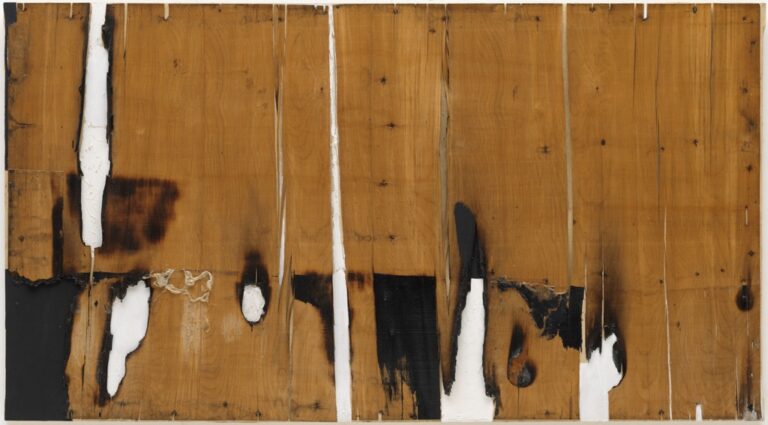 Alberto Burri, Legno e bianco I, 1956 - Solomon R. Guggenheim Museum, New York - © 2014 Artists Rights Society (ARS), New York:SIAE, Roma