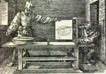 Albrecht Dürer, Lo sportello, 1525 ca. - Gabinetto disegni e stampe degli Uffizi, Firenze