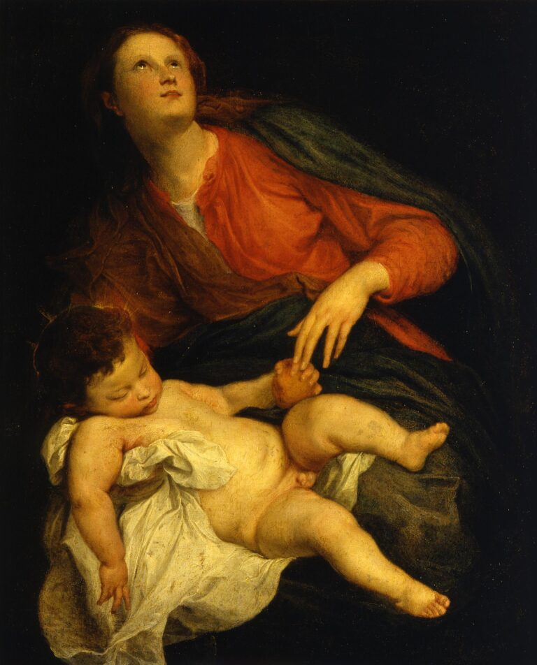 Anthony van Dyck Madonna con bambino Galleria Nazionale di Parma Se il pubblico non va al museo, il museo… gli fa un test. La campagna della Galleria Nazionale di Parma: adotta un non visitatore