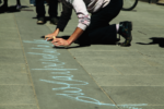 CaLibro Festival 2015 ©Serena Facchin 15 Street artist e poeta: ivan porta a Città di Castello “Il verso più lungo del mondo”. Le foto della performance per CaLibro