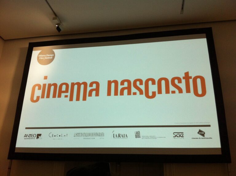 Cinema Nascosto Milano Design Film Festival 2 Invito al cinema con sorpresa (in occhiali da sole). Il Milano Design Film Festival apre il suo Cinema Nascosto a Banksy. E annuncia per aprile l'apertura di una nuova galleria d'arte