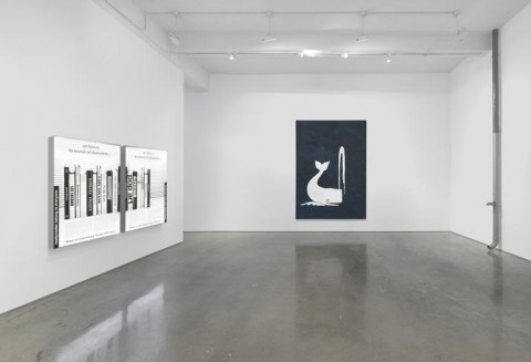 Claire Fontaine - Stop Seeking Approval - veduta della mostra presso Metro Pictures, New York 2015