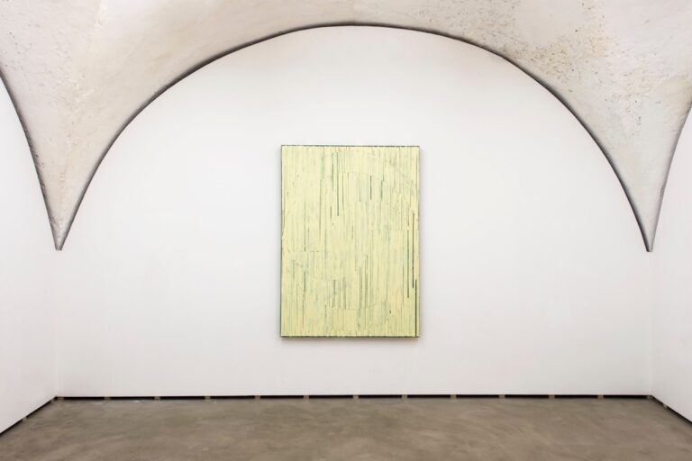 Clara Brörmann – Obenauf - veduta della mostra presso la Galleria Federica Schiavo, Roma 2015 - photo Giorgio Benni