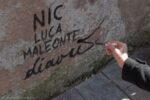 Diavù Lucamaleonte e Nic Alessandrini il muro nel quaretiere meticcio di Torpignattara le firme L’anima sociale della street art romana e il cuore multietnico di Torpignattara. Finito il muro dei migranti. E parte il crowdfunding per il film