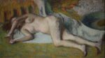 Edgar Degas, Après le bain femme nue chouchée, 1885-1890 © Suisse, Collection Nahmad - Raphaël Barithel