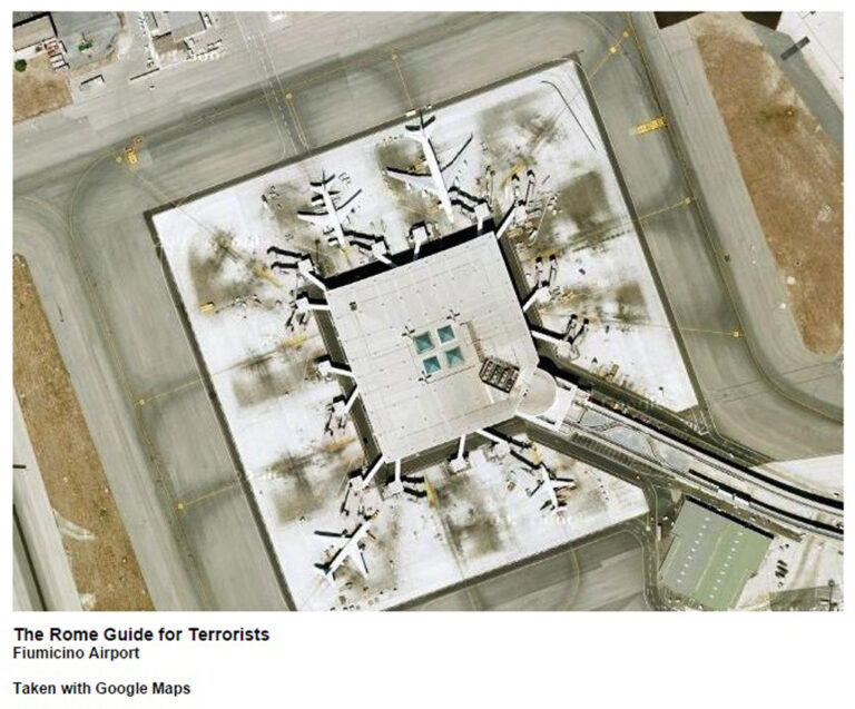 Francesco Amorosino, The Rome Guide for Terrorists - Fiumicino Airport