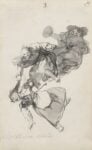 Francisco de Goya Bajan riñendo Witches and Old Women Album 1819 23 ca. – coll. privata Streghe e vegliarde. Nei disegni di Goya
