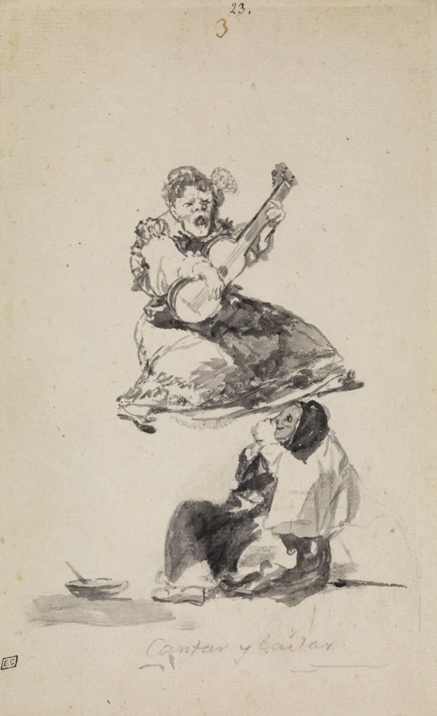 Streghe e vegliarde. Nei disegni di Goya