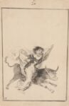 Francisco de Goya, Pesadilla, Black Border Album, 1816-20 ca. – New York, The Morgan Library & Museum
