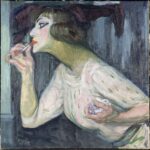 Frantisek Kupka, Le rouge à lèvres, 1908 © Centre Pompidou, MNAM-CCI, Dist. RMN-Grand Palais - Jean-Claude Planchet