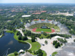 Frei Otto, copertura per lo Stadio Olimpico di Monaco. Foto: © Atelier Frei Otto Warmbronn