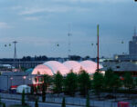 Frei Otto e Shigeru Ban, Padiglione del Giappone all'Expo 2000 di Hannover. Foto: Hiroyuki Hirai