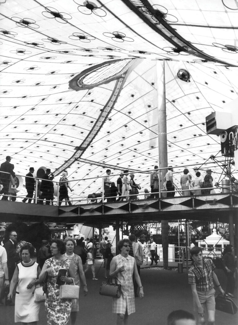 Frei Otto, Expo 1967 di Montreal. Foto: © Burkhardt