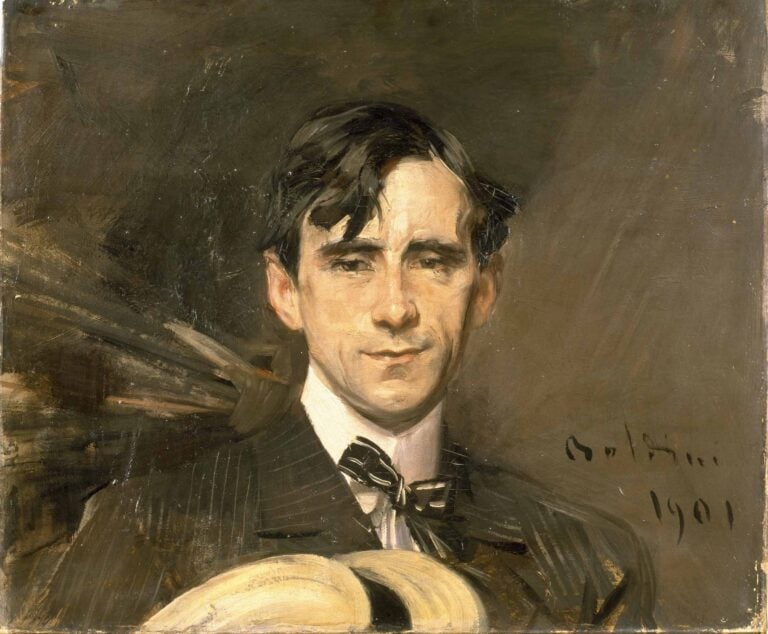 Giovanni Boldini, Il caricaturista Sem, 1901, olio su tela. Collezione privata