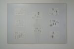 Giuseppe Uncini _ Marcello Jori - veduta della mostra presso la Fondazione Giorgio Marconi, Milano 2015