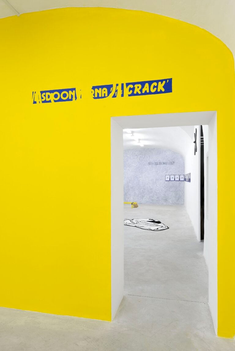 John Henry Newton – Trust me, I’m firing on all cylinders - veduta della mostra presso Frutta Gallery, Roma 2015