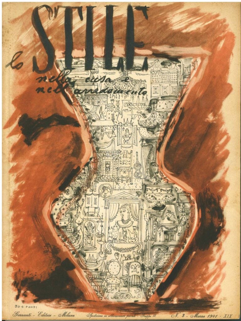 Lina Bo Bardi - Lo Stile n. 3, 1941, Copertina