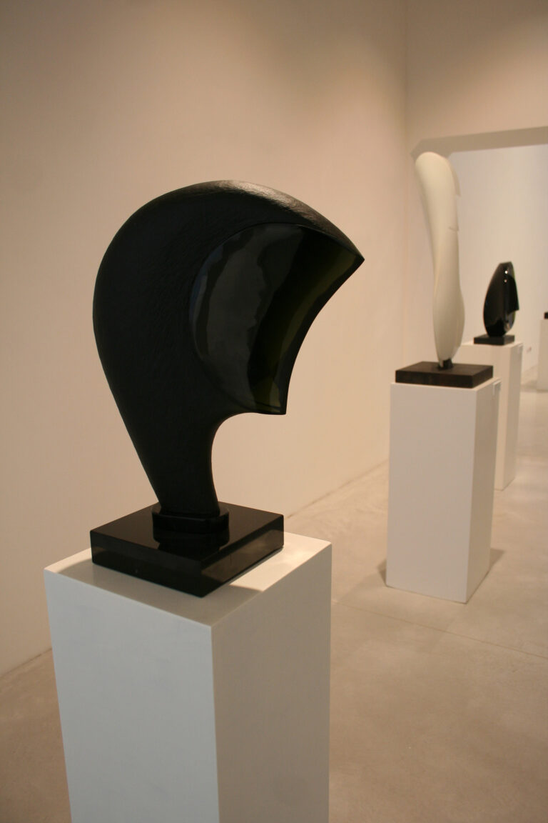 Luciano Vistosi Scultore - veduta della mostra presso il Museo del Vetro, Murano 2015