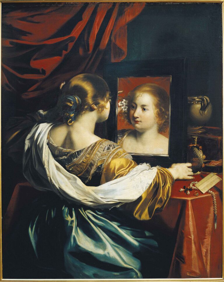Nicolas Régnier, Jeune femme à la toilette, 1626 © 2014. DeAgostini Picture Library-Scala, Florence